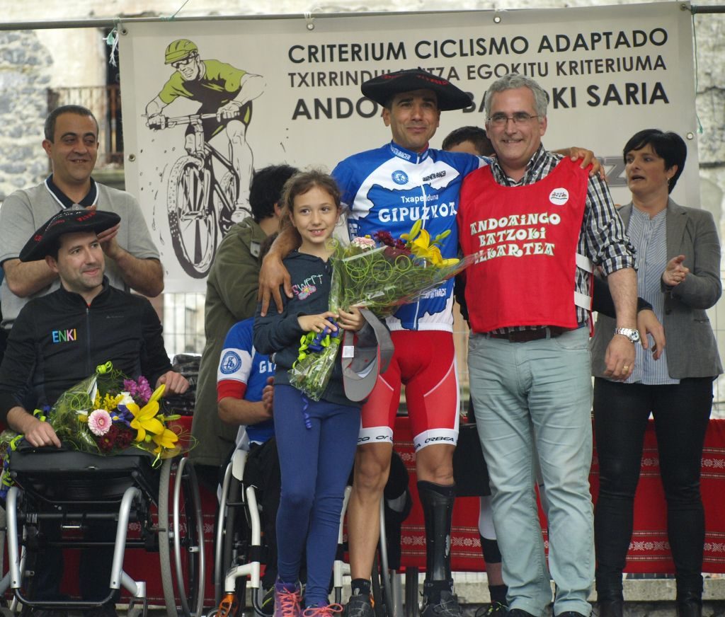 Guillermo, campeón de Euskadi y de Gipuzkoa CRI de su categoría © G. Prieto