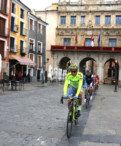 Alberto Contador acompañó a los participantes