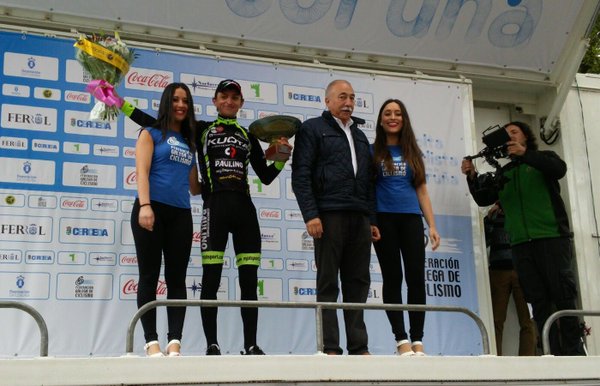 Oleksandr Sheydyk, vencedor de la 2ª etapa y nuevo líder © PCM Team Kuota