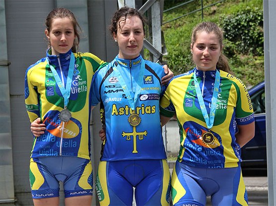 Podio élite femenino © Milio Rozada