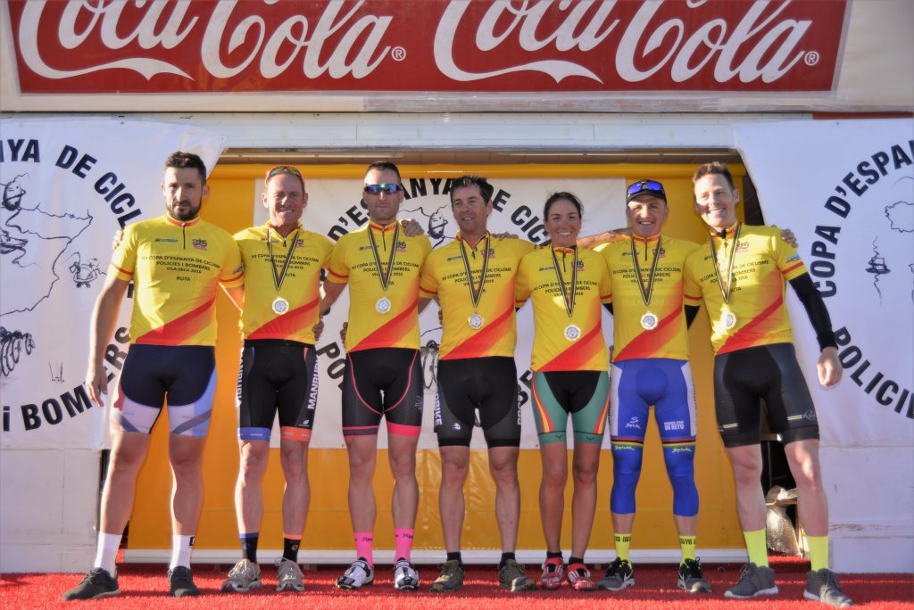 Los campeones de la prueba de ruta