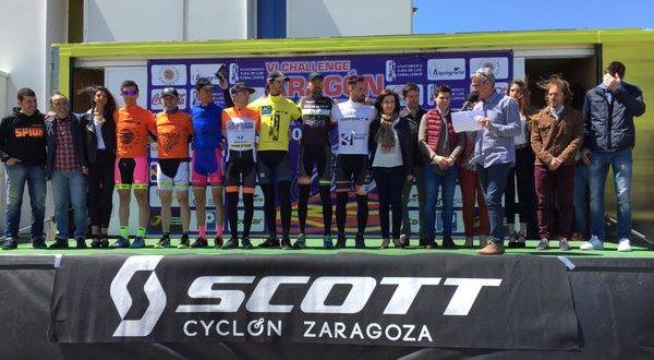 Podio final de la Challenge Aragón máster © FAC
