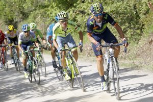 Valverde al ataque © Movistar