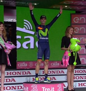 En el podio © twitter