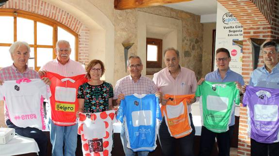 Durante la presentación de la 54ª Vuelta a Segovia © Norte Castilla/Antonio de Torre