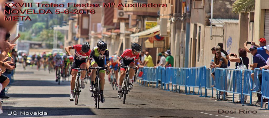 La llegada en Novelda