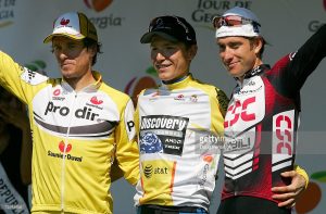 Su último podio en Georgia