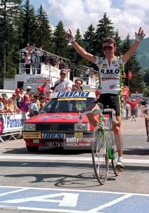 Ganador en el Tour en Mont Blanc