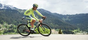 Contador, en plena subida © ASO