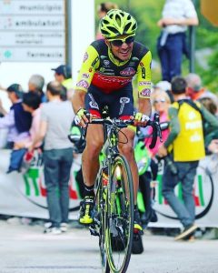 Rodríguez, en el Giro © instagram