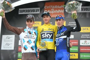 Bardet, Froome y Martin © ASO