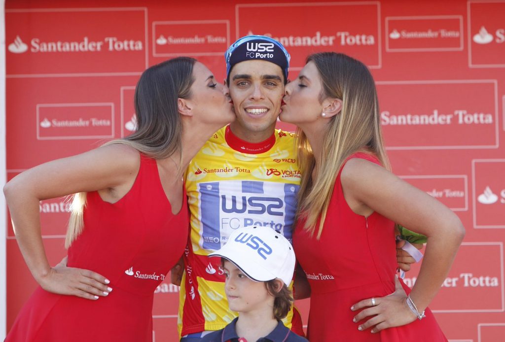 Reis ya viste de amarillo © Volta Portugal 