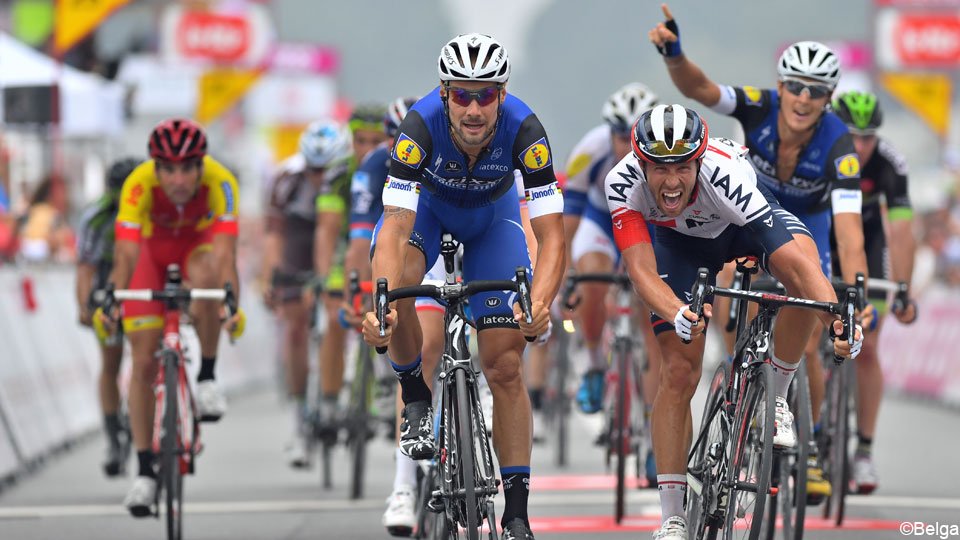 El sprint de Boonen © Belga
