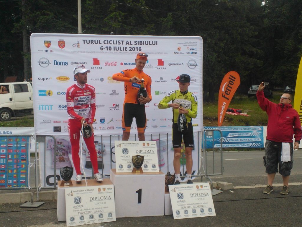 Podio de la etapa © Sibiu Tour