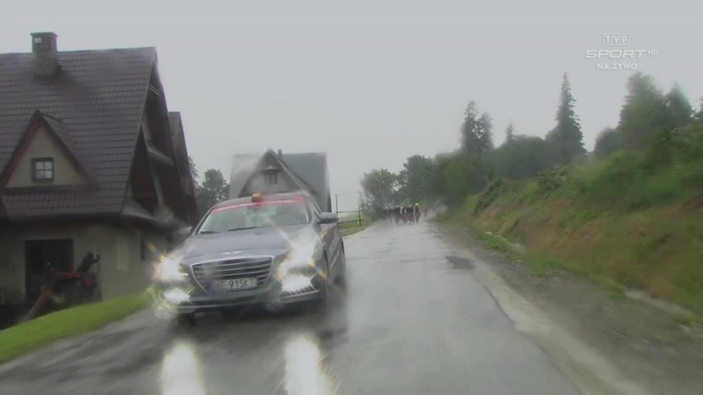 Así estaba el día en Polonia