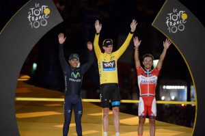 Quintana, Froome y Rodríguez © ASO