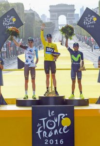 Bardet, Froome y Quintana © Bettini