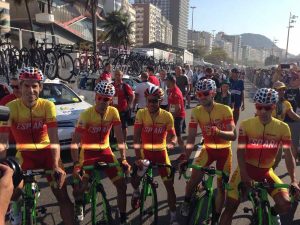 Espña en la salida © RFEC