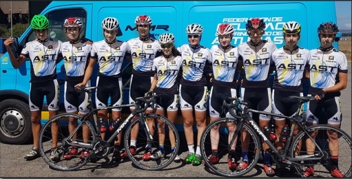 La selección junior esta mañana en Reinosa © FCPA