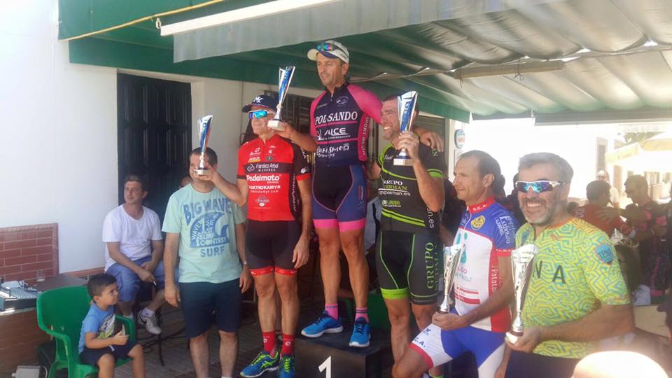 Podio máster 50 en La Puebla de los Infantes © FB Polsando