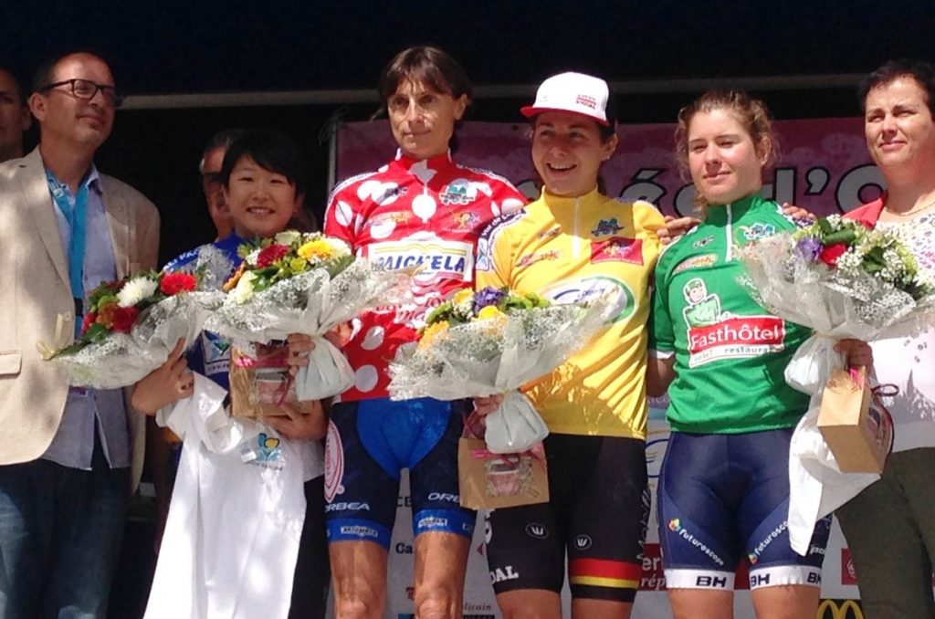 Podio tras el primer sector de la ronda francesa © Trophée d'Or