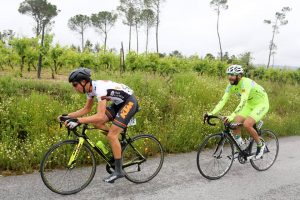 Samuel Rodríguez, en una carrera de esta temporada en Portugal © CC Rías Baixas