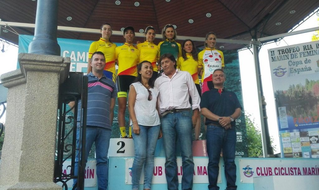 Vencedoras de la Copa de España de féminas 2016 © Respira Ciclismo