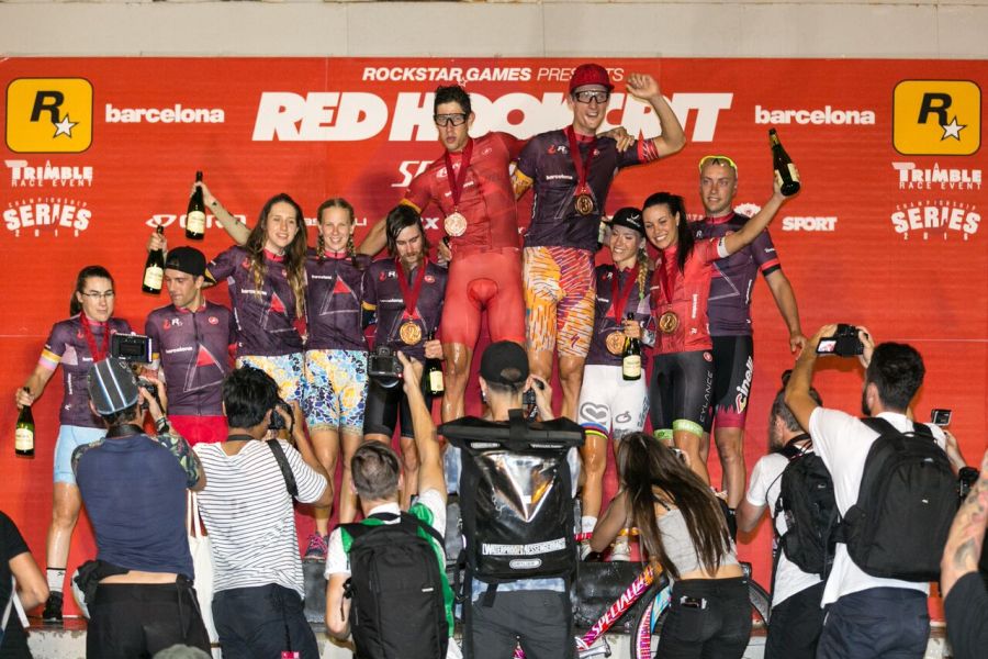 Podio al completo en Barcelona © Tornanti CC.