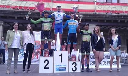 Podio del Trofeo Ayto. Cervera del Pisuerga © CC Colindres
