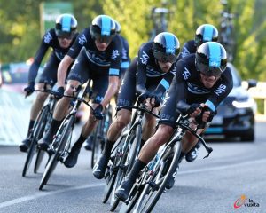 El Sky, en acción © La Vuelta