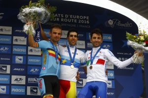 Campenaerts, Castroviejo y Moser © Bettini