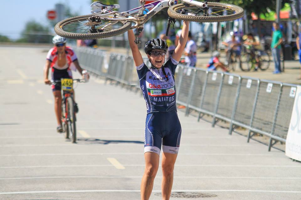 Así celebraba la campeona gallega su triunfo en Portugal