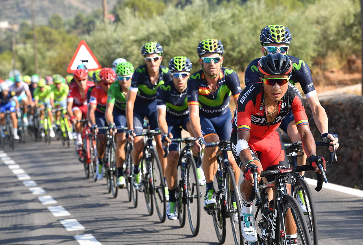 El ritmo en esta Vuelta a España está siendo muy alto / © ASO