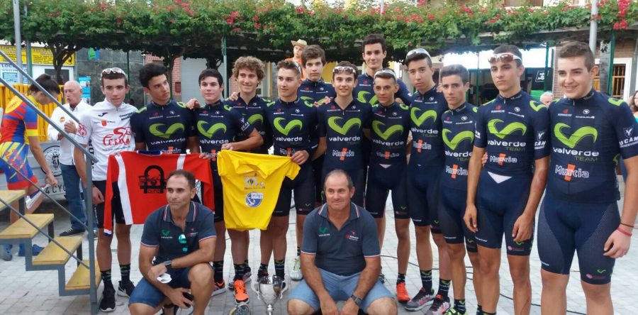 Siete cadetes del Valverde Team pasarán al equipo júnior de la misma formación murciana