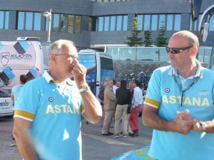 Martinelli y Bontempi © Astana