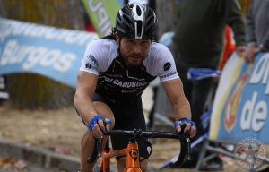 Israel Castañeda, en Villarcayo © J. Linares