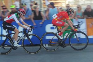 Teruel tras caerse © RFEC