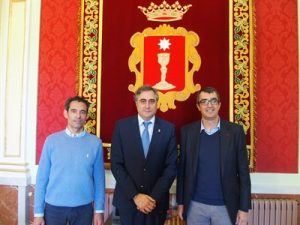 Mariscal con Guillén a su izquierda © Cuenca