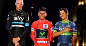 Chris Froome_Nairo Quintana_Esteban Chaves_Vuelta España_2016