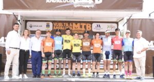 Podio Vuelta Andalucía MTB