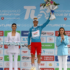 Giovanni Lonardi en el podio del Tour de Turquía