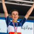 Marion Bunel, ganadora del Tour de l'Avenir en 2024.