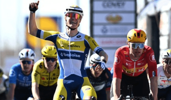 Tom Crabbe al esprint