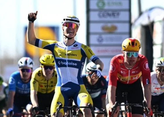 Tom Crabbe al esprint