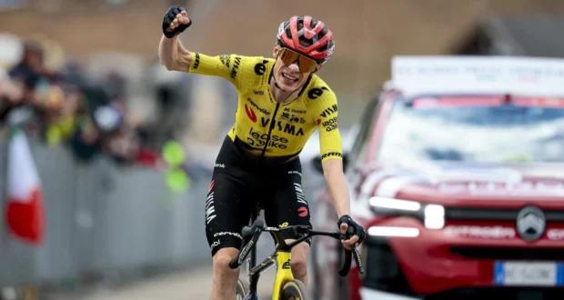 Vingegaard vence en la séptima etapa del Giro 2026.