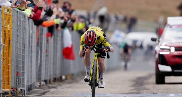 Vingegaard ganó la séptima etapa del Giro de Italia 2026.