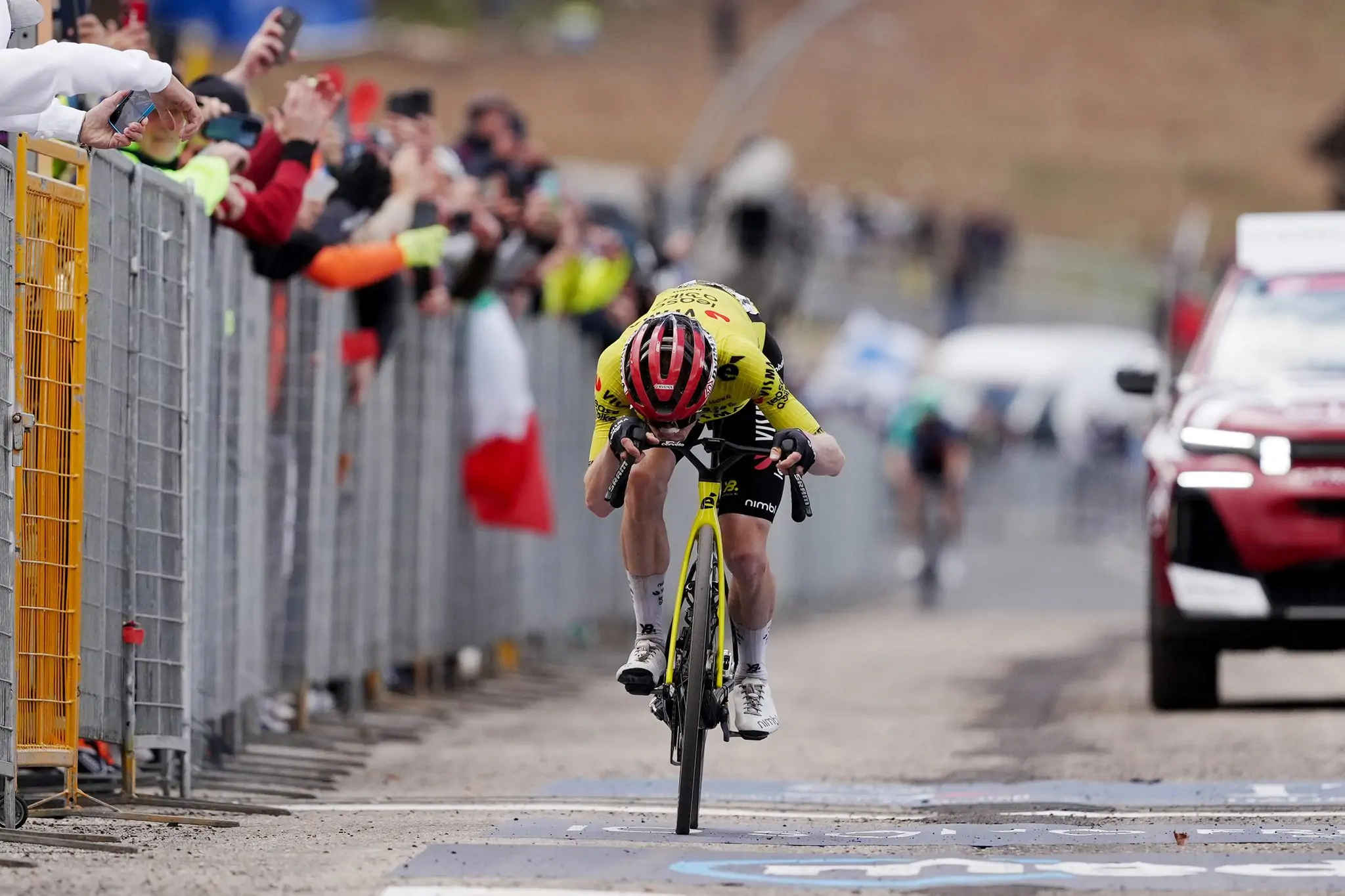 Vingegaard ganó la séptima etapa del Giro de Italia 2026.