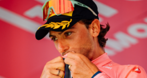 Ciccone se viste de rosa tras la cuarta etapa del GIro 2026.